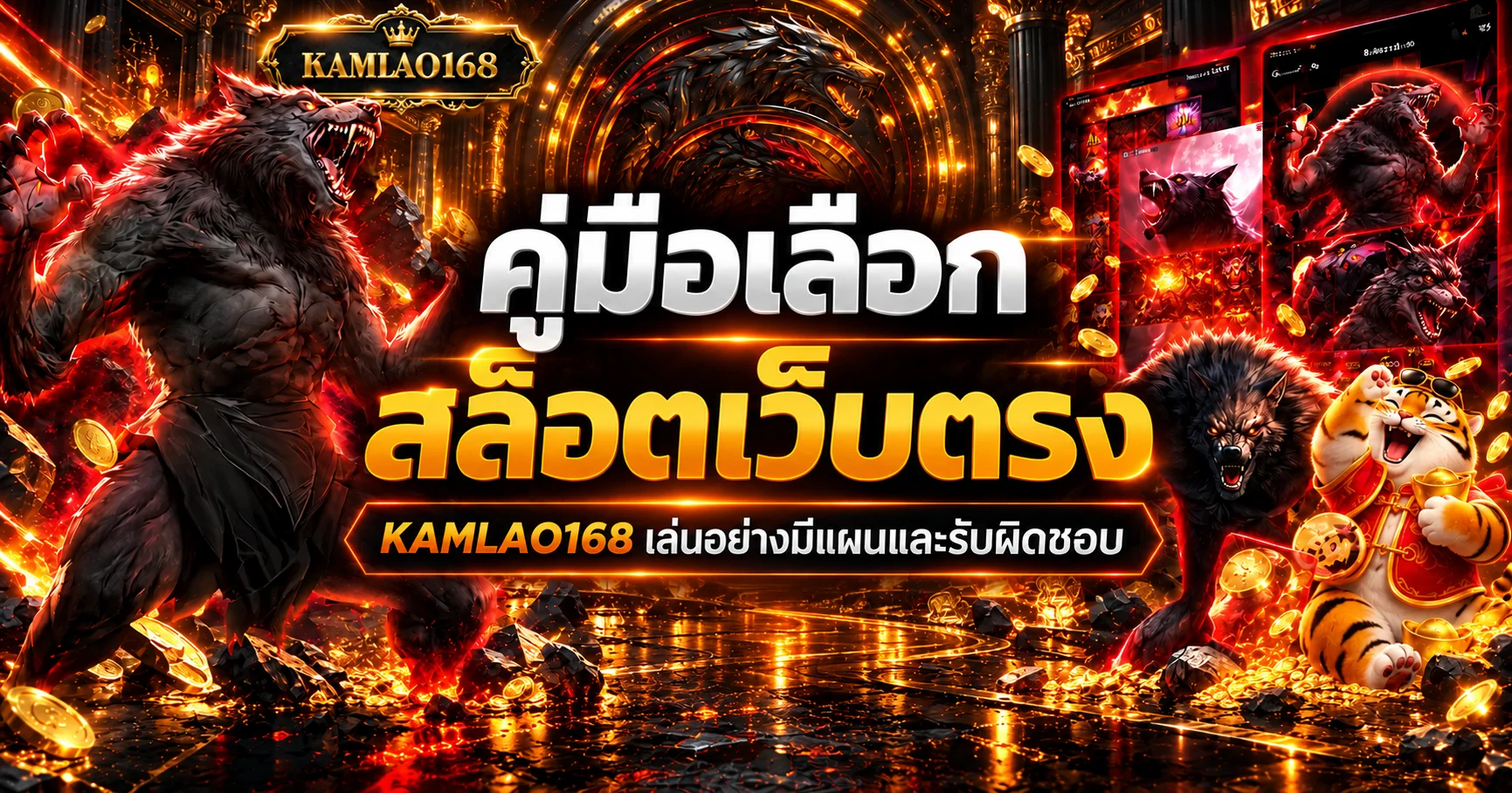 KAMLAO168 คู่มือเลือกสล็อตเว็บตรงอย่างรับผิดชอบ