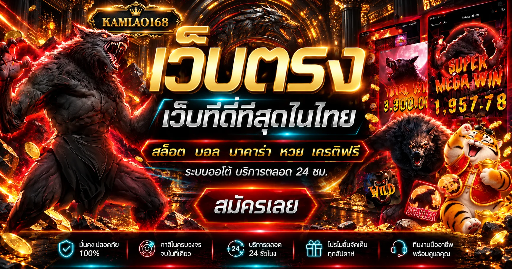 KAMLAO168 เว็บตรงพร้อมตัวละครสล็อตแนว PG Soft